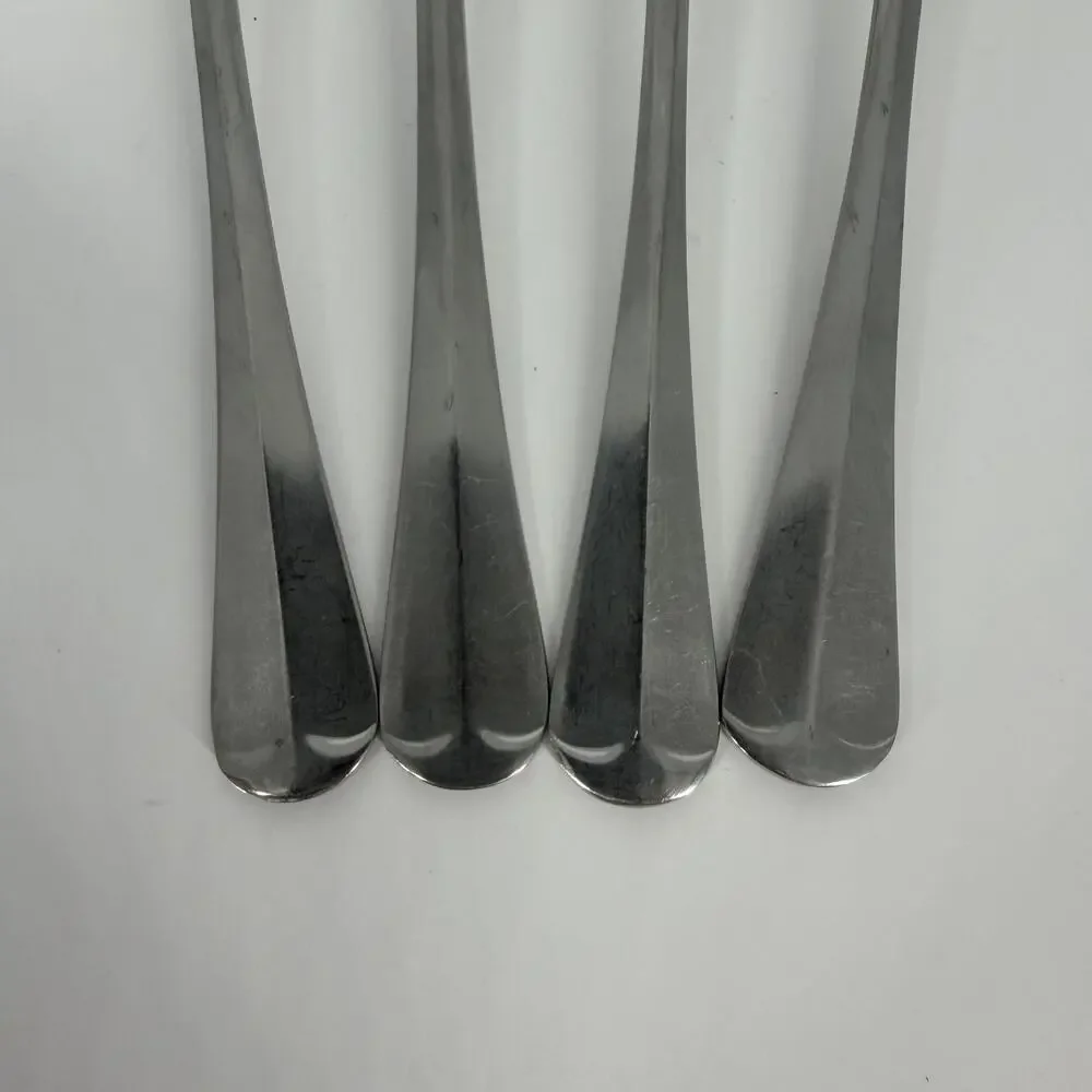 4X SF Cooper Bros QUEEN ANNE Stainless Salad Forks England